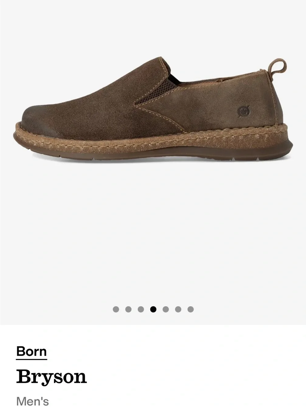Born Bryson Slip-On Loafer — Brown